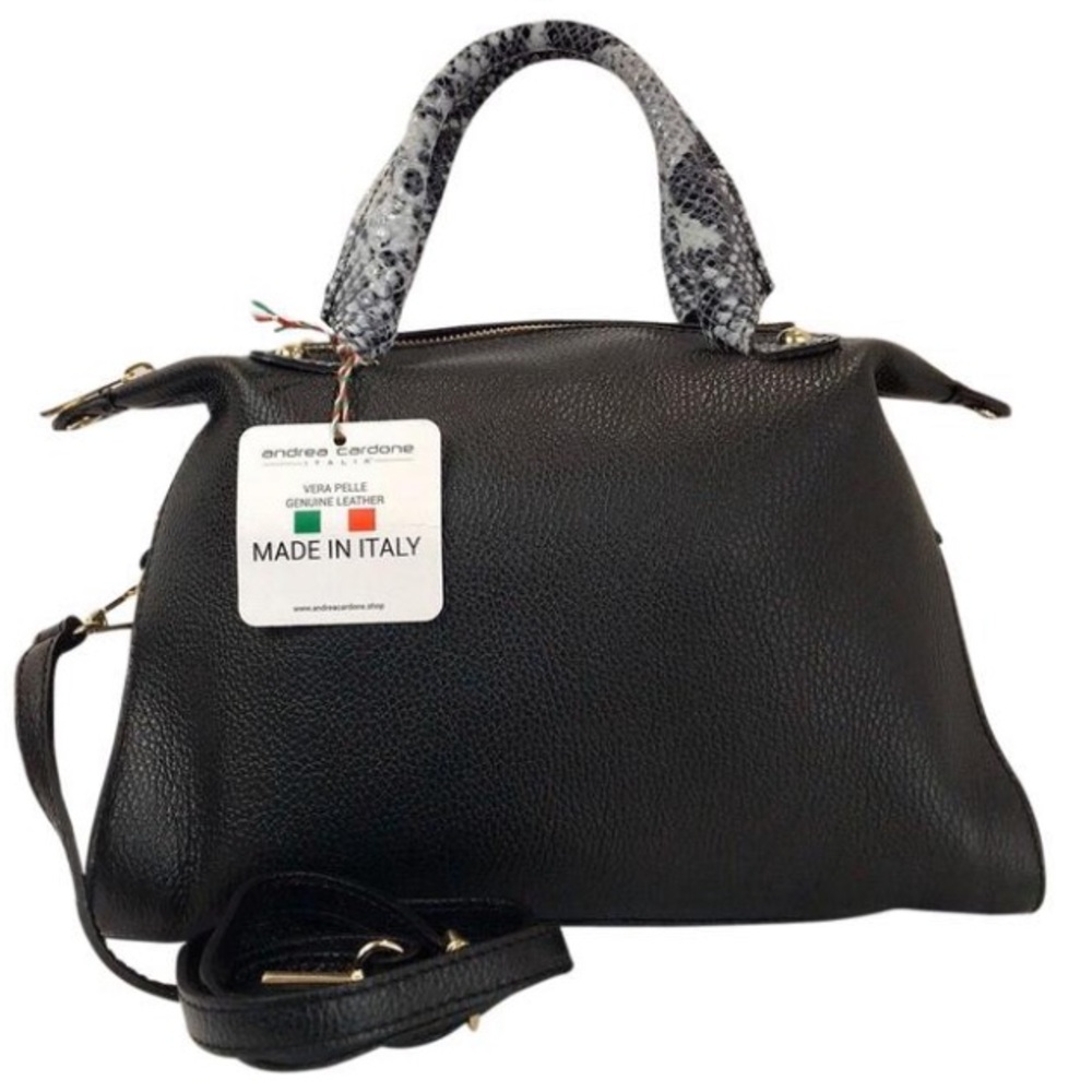Andrea Cardone  Italia convertible leather satchel